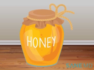 how to clean your throat with honey
